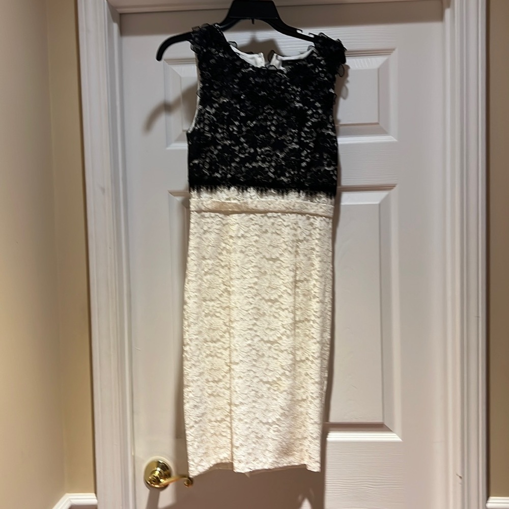 BCBG MaxAzria cocktail dress.